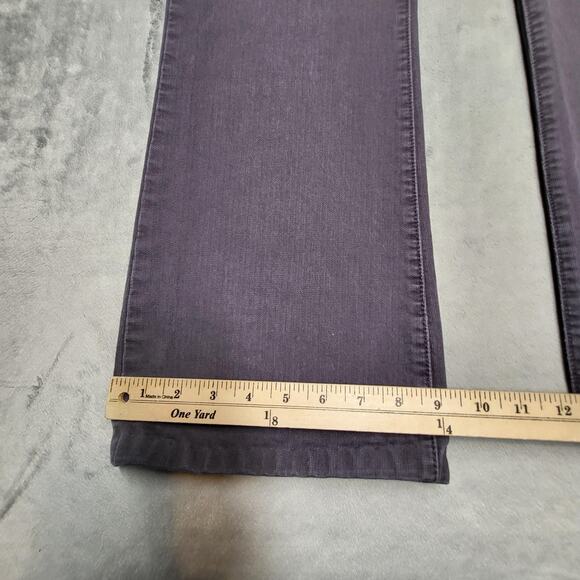 Vintage Levis 518 Jeans Womens 13M Purple Superlow Boot Cut Low Rise Denim Y2K - Picture 7 of 14